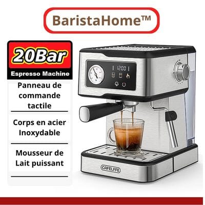 Cafetière expresso | BaristaHome™ | Perfectto La Cuisine de Mimi