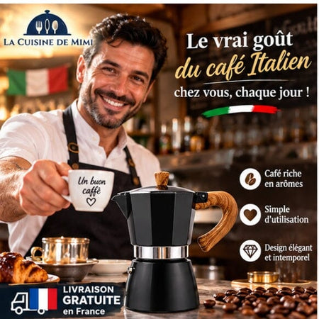 Cafetière Italienne | Vintage Design La Cuisine de Mimi