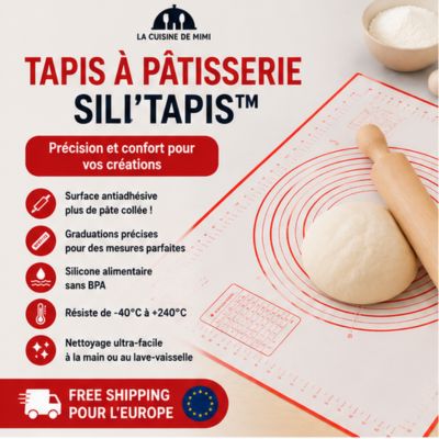 Tapis à Pâtisserie - Sili'Tapis™ la cuisine de mimi