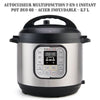 Autocuiseur Multifonction 7-en-1 Instant Pot Duo 60 – Acier Inoxydable – 5,7 L | Rapide La Cuisine de Mimi