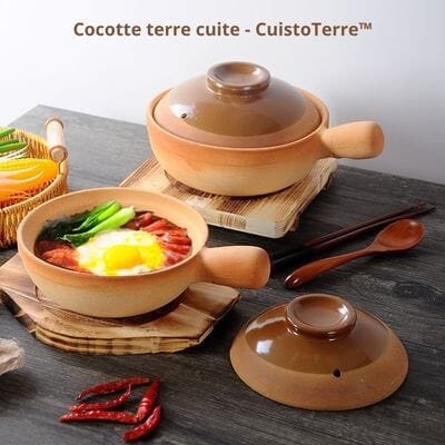 Cocotte terra cota | CuistoTerre™ La Cuisine de Mimi