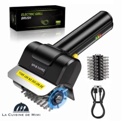 Brosse BBQ | Électrique Sans Fil La Cuisine de Mimi