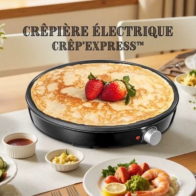 Crêpière électrique | Crêp’Express™ La Cuisine de Mimi