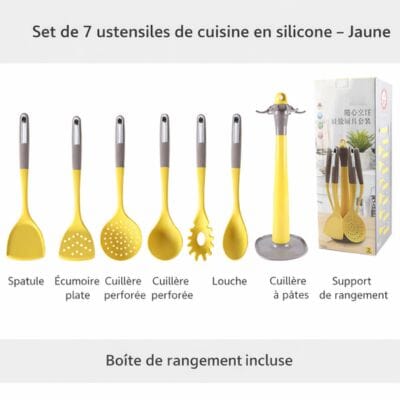 Spatule en silicone | Résistante 230°C La Cuisine de Mimi