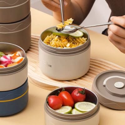 Kit 3 Boîtes à Lunch Isothermes | Conservation Repas | ThermaKeep La Cuisine de Mimi