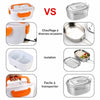 Lunch box chauffante électrique | Nomad La Cuisine de Mimi