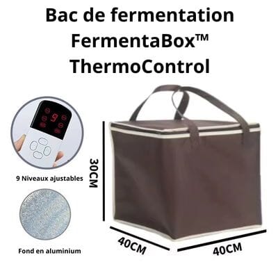 Bac de fermentation | FermentaBox™ | ThermoControl La Cuisine de Mimi