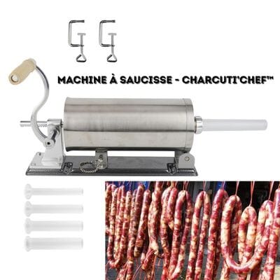 Machine à saucisse | Charcuti’Chef™ La Cuisine de Mimi
