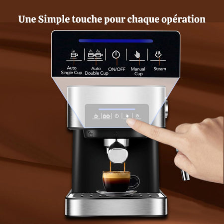 Machine à café expresso de type italien 20 bars | ITALIANEXPRESSO™ La Cuisine de Mimi