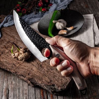 Couteau japonais cuisine | Honesuki Pro™ La Cuisine de Mimi