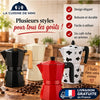 Cafetière à expresso | Aluminium Moka Italien La Cuisine de Mimi