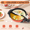 Marmite électrique Shabu/Shabu | ShabuChef™ 6L | MultiCuisine La Cuisine de Mimi