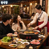Marmite 2-en-1 Grill Hot Pot 2000W 6 Personnes | Convivial La Cuisine de Mimi