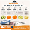 Mandoline Multifonction - Tranch’Express™ la cuisine de mimi