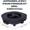 Appareil 2 en 1 pour fondue et gril | Convivial La Cuisine de Mimi