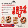 Moule Silicone Chiffre - Number'Moule™ la cuisine de mimi