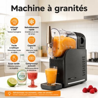 machine à granités | SlushPro 2L La Cuisine de Mimi