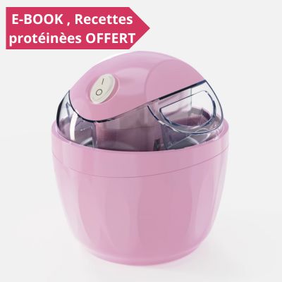 Sorbetière Protéinée 0,5L | Glaces Fitness Maison | Compacte La Cuisine de Mimi