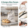 Sac à pain | Conservation fraîcheur 7 jours La Cuisine de Mimi