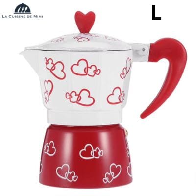 Cafetière Italienne Moka | Coeur La Cuisine de Mimi