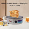 Crêpière Pro 3000W | CrêpiPro™ | Authentique La Cuisine de Mimi