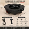Marmite 2-en-1 Grill Hot Pot 2000W 6 Personnes | Convivial La Cuisine de Mimi