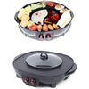 Hot Pot Electrique et Gril Fondue Barbecue Coréen électrique de Table 220V 2 en 1 | COREENHOTPOT™ La Cuisine de Mimi