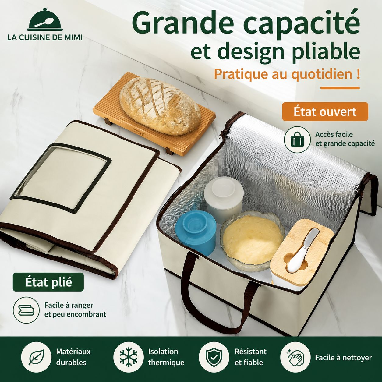 Bac de fermentation | ThermoPro La Cuisine de Mimi