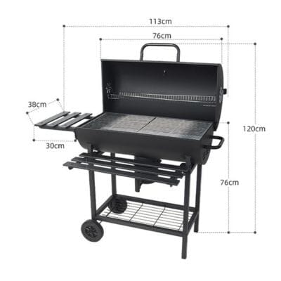 Barbecue à charbon de bois | Charbon & Flamme™ La Cuisine de Mimi