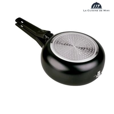 24cm Double Potato Omelet Pan Made of Nonstick Aluminum, Flipping Pan for Induction, Gas and Glass-Ceramic Cooktops, Kitchen Utensil for Omelets, Eggs and Crepes La Cuisine de Mimi
