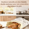 Sac à pain | Conservation fraîcheur 7 jours La Cuisine de Mimi