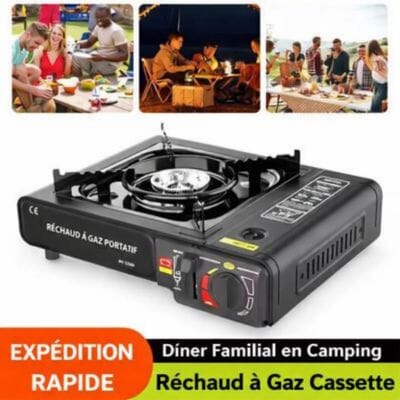 Réchaud à gaz portable | Aventure Pro La Cuisine de Mimi