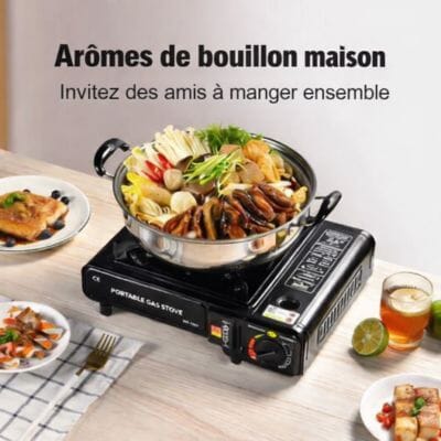 Réchaud à gaz portable | Aventure Pro La Cuisine de Mimi