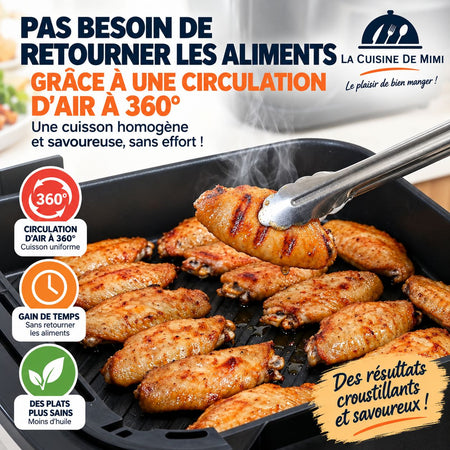 Four à Pizza Air Fryer | Multifonction 11-en-1 La Cuisine de Mimi
