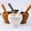 Resin Setmortar and Pestle Garlic Herb Spice Mixing Grinding Crusher Bowl Restaurant Kitchen Tools La Cuisine de Mimi