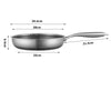 Poêle inox | Professionnelle La Cuisine de Mimi