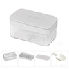 Round Ice Cube Tray With Storage Box Quick Demould Ice Cube Moulds Creative Party Bar Kitchen Square Container Cold Drink Set La Cuisine de Mimi
