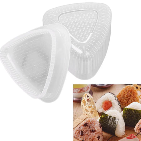 2pcs/set Onigiri Mold Accessories Kit Maker Sushi Bento 2pcs/4pcs/set Sushi Sushi Ball Japanese DIY Triangular Food Sushi Mold La Cuisine de Mimi