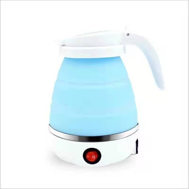 Foldable And Portable Teapot Water Heater 0.6L 600W 110/220V Electric Kettle For Travel And Home Tea Pot Water Kettle Silica Gel La Cuisine de Mimi