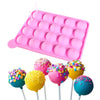 20 Hole Silicone Lollipop Mold DIY Chocolate Jelly Ice Ball Cake Molds Reusable mold Baked Dessert non-stick Mould Kitchen Tools La Cuisine de Mimi