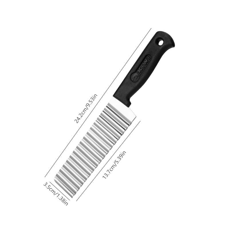 Lame en acier inoxydable Cutter pour pomme de terre ondulé couteau à vague  manche en plastique Mi24810 - Chine Couteau à lame en acier inoxydable et  couteau en acier inoxydable prix