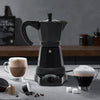 Espresso Maker Electric Coffee Maker Aluminium Mocha Pot Espresso Jug Coffee Maker With Electric Hob 300 Ml 6 Cups La Cuisine de Mimi