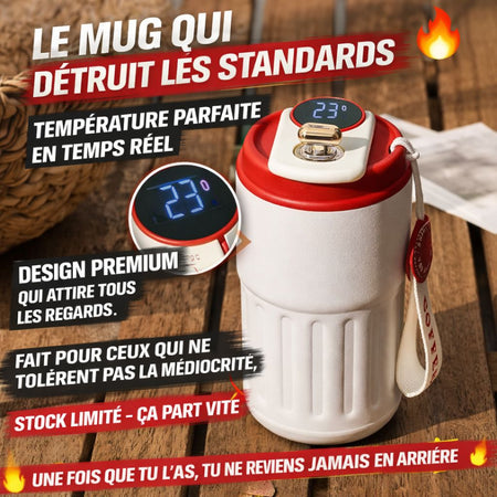 Mug isotherme | Écran LED Intelligent La Cuisine de Mimi