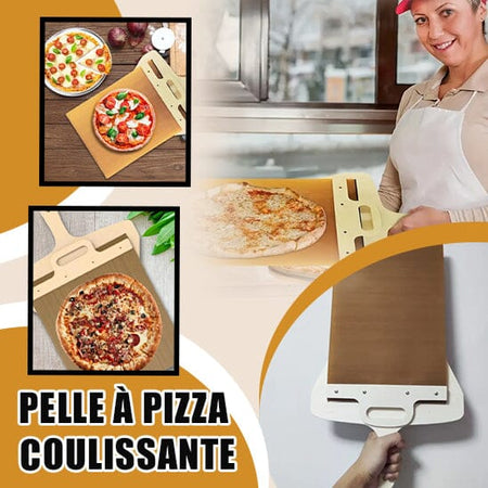 Pelle à Pizza coulissante | PizzaTech™ La Cuisine de Mimi