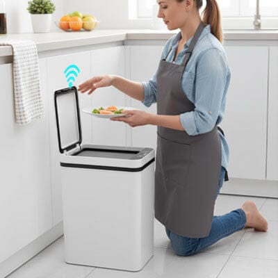 Poubelle de cuisine | Proprea™ | AutoSense La Cuisine de Mimi