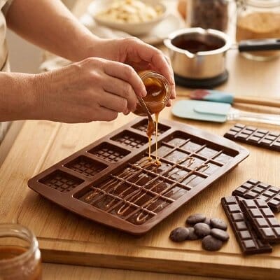 Moule tablette chocolat | Silicone Antiadhésif La Cuisine de Mimi