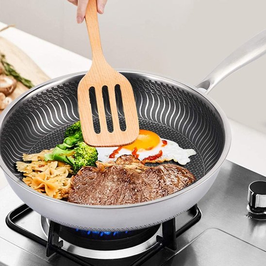 Poêle inox | Professionnelle La Cuisine de Mimi
