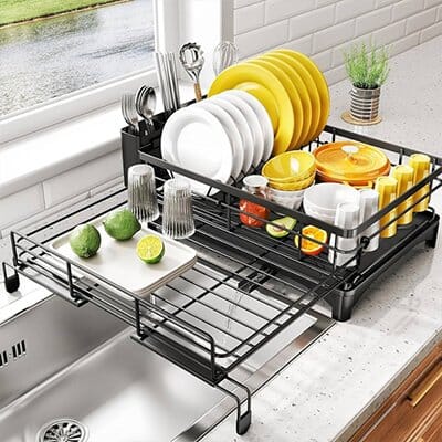 Égouttoir Vaisselle Compact Design | CuisinePlus La Cuisine de Mimi