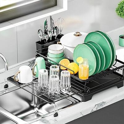 Égouttoir Vaisselle Compact Design | CuisinePlus La Cuisine de Mimi