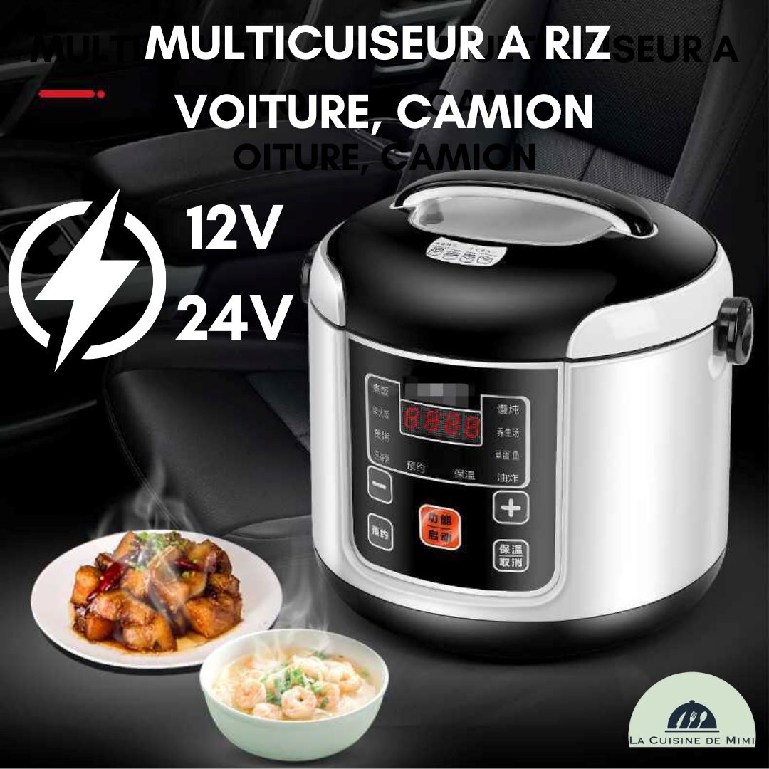 MULTICUISEUR VOITURE, CAMION 12V 24V La Cuisine de Mimi